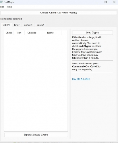 FontMagic字体处理软件 v1.0.0 绿色免费版