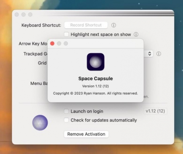 Space Capsule for Mac(网格空间软件) v1.12 苹果电脑版