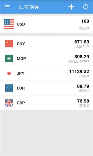 汇率换算app forAndroid v9.7.6 安卓版