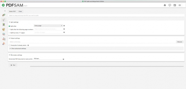 PDFsam Basic for mac(合并拆分PDF文档) v5.2.0 苹果电脑中文版