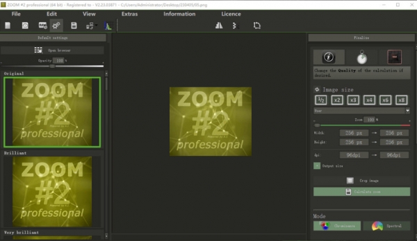 高质量图像缩放软件 Franzis ZOOM #2 Pro v2.27.03926 免费安装版(附教程) 64位