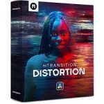 mTransitions Distortion for Final Cut Pro 动态毛刺过渡视觉效果插件 免费版