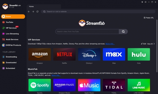 视频工具 Streamfab v6.1.4.6 免安装绿色便携版