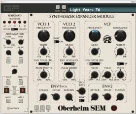 单音合成器 GForce Oberheim SEM 1.6.1 Win/mac 一键安装版