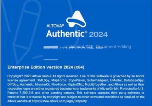 Altova Authentic Enterprise XML工具和文档编辑器 2026 (x64) 安装免费版