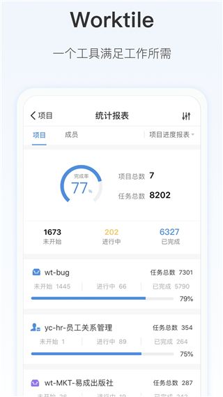 Worktile手机版客户端(企业协作平台) v7.23.0安卓版