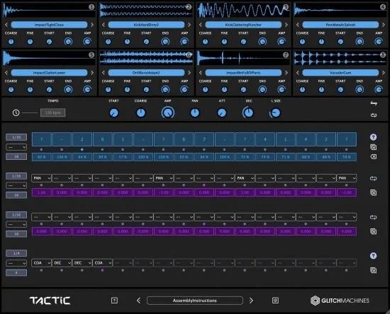 打击乐乐谱生成器 Glitchmachines Tactic Mac v1.3.0 一键免费安装版