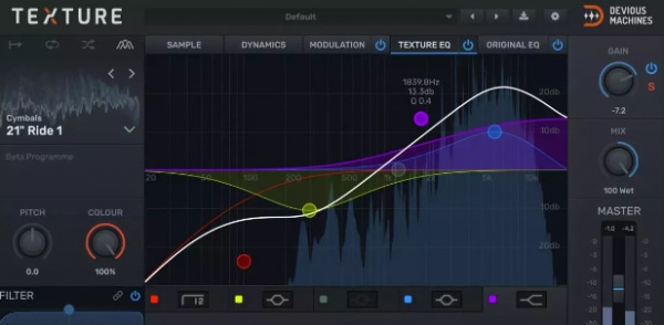 强大声音分层合成器插件 Devious Machines Texture v1.8 R2R注册免费版