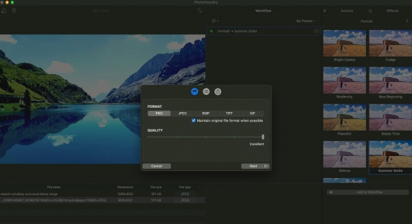 PhotoFoundry(批量图像处理软件) for Mac v1.2.5 苹果电脑免费版