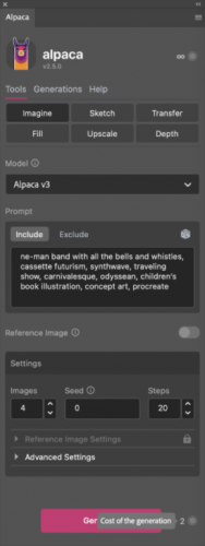 Photoshop AI功能插件 Alpaca for PS 2021/2022/2023 V2.5.0 最新免费版win/mac