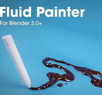 Blender轻松绘制流体工具 Fluid Painter v1.4.0 最新免费版