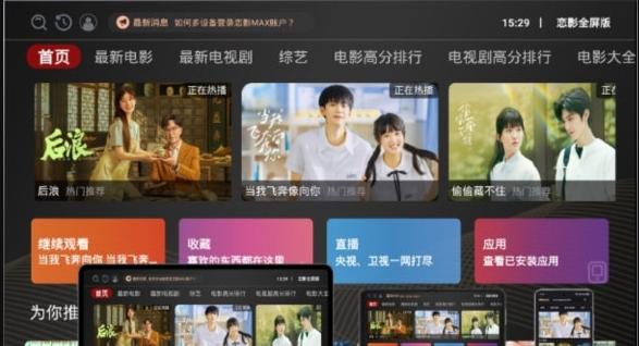 恋影max PC版影视播放软件 V1.0 中文绿色全屏版