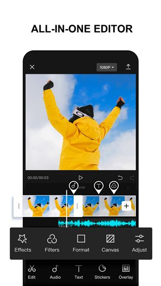 剪映国际版Capcut(视频编辑软件) v16.3.0 安卓版