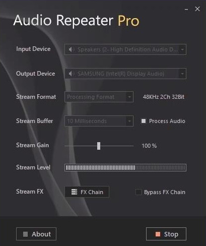 多通道和低延迟音频流软件 CrownSoft Audio Repeater Pro v1.6.0 免费注册版
