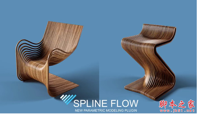 3dMax样条建模插件3d-kstudio Spline Flow Pro 0.9.136 for 3ds Max 2017 – 2026