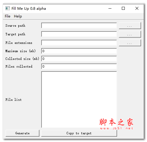 Fill Me Up 生成随机文件 v0.8 绿色免费版