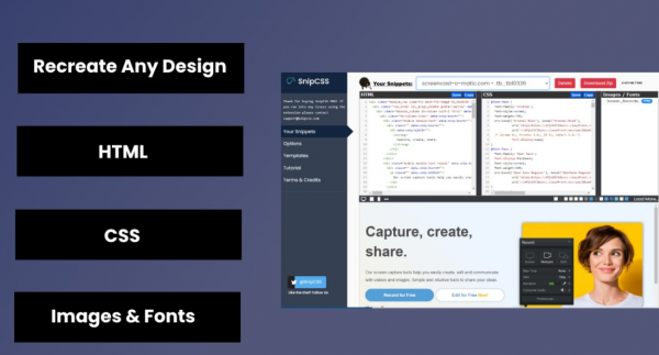 SnipCSS v1.7.4 Chrome浏览器插件