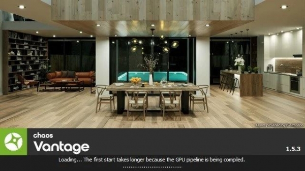 光线追踪渲染器 Chaos Vantage 补丁 v2.2.1 x64 附图文教程
