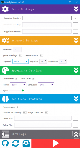 BrutalityExtractor(压缩解压缩工具) v1.0.0 绿色免费版
