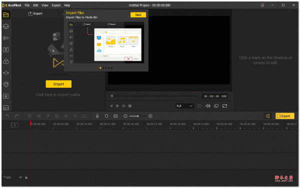 视频编辑软件TunesKit AceMovi Video Editor v2.2.3.0 绿色免费版