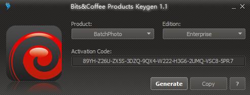 BatchPhoto注册机 v5.0 绿色版 附激活教程