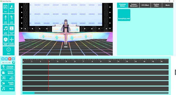 Dance Sing Sing(二次元视频制作工具) v2019.4.28 绿色免费版