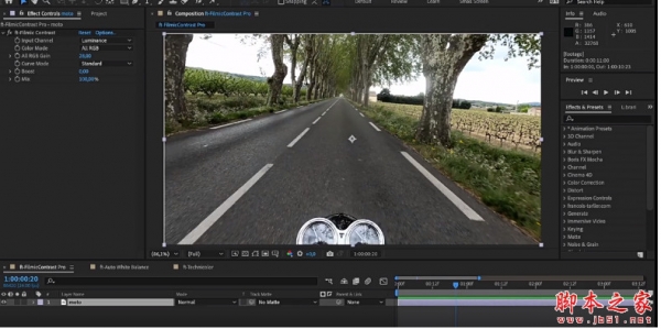AE/PR简化电影视频调色分级工具 ft-Filmic Contrast Bundle v1.0 免费版+使用教程