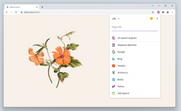 Web Archives(查看网页存档和缓存) v4.1.0 Chrome扩展插件