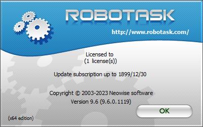 任务自动化软件 RoboTask v9.8.1.1135 x64 安装免费版(附教程+补丁)