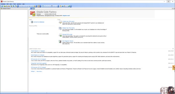 Oracle Code Factory(甲骨文GUI工具) v13.9.0.1 官方安装版