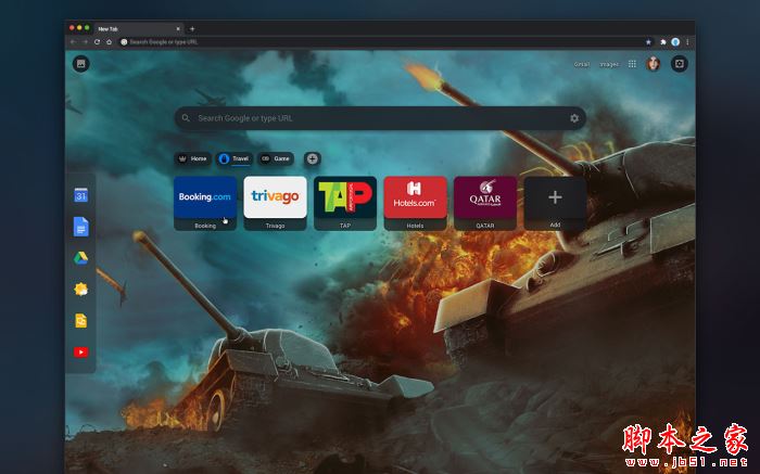 坦克世界壁纸新标签页主题 V5.0.18 扩展工具