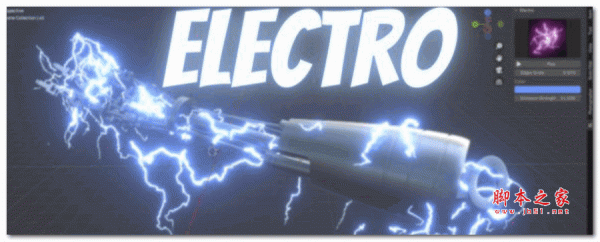 Electro(Blender电流闪电模拟插件) V1.0.0 免费版