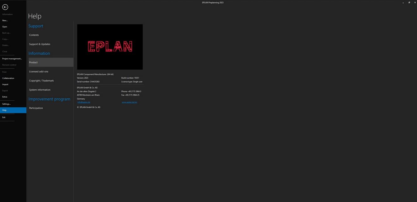EPLAN Preplanning v2023.0.3.19351 免费破解版(附注册机+教程)