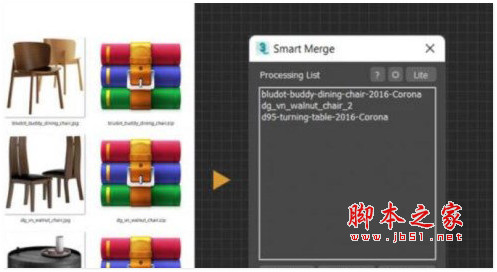 3DS MAX多模型导入合并插件 Smart Merge V1.99 免费安装版