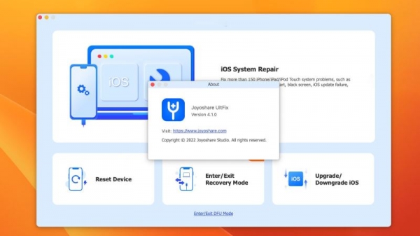 iOS系统修复工具 Joyoshare UltFix for Mac v4.1.0 直装破解版(附激活教程)