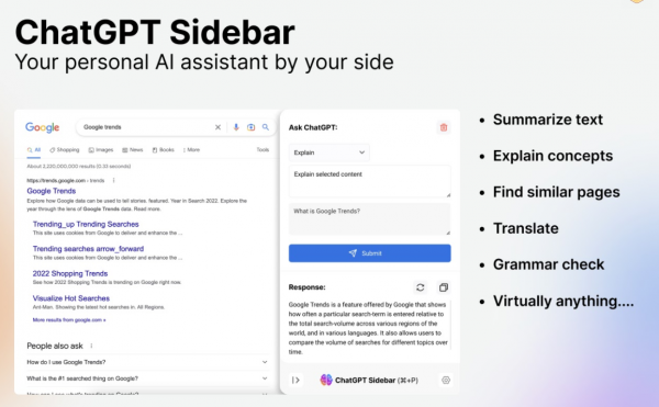 Sider(侧边栏+Vision 眼睛/联网/绘图) v3.6.0 浏览器扩展插件