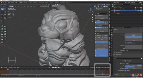 Blender快速重新拓扑工具Speedretopo v0.3.3 中文免费版