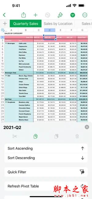 Numbers 表格 for iPhone v14.4 苹果手机版