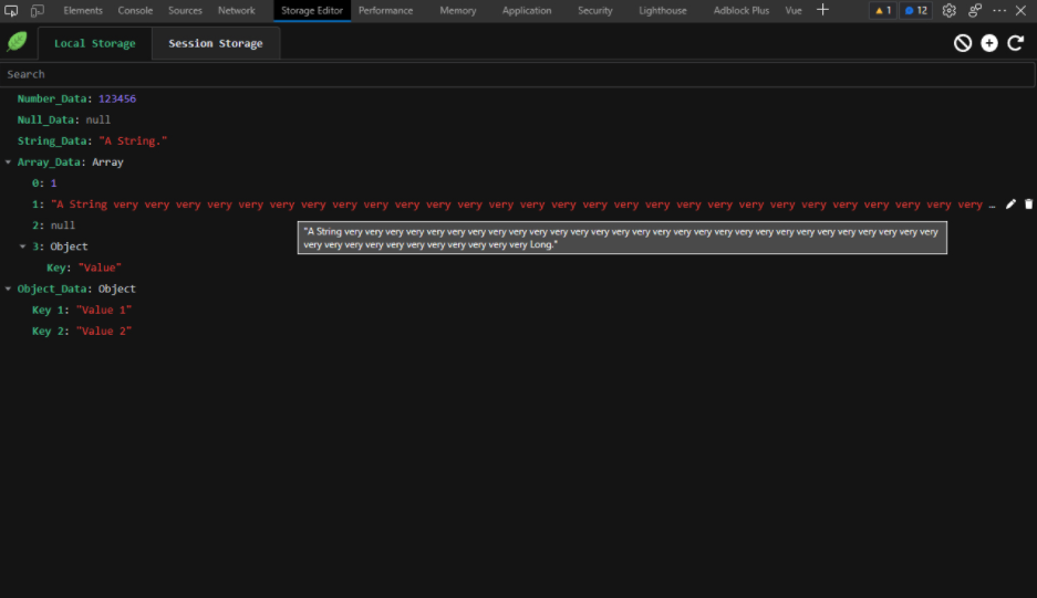 Storage Editor(Chrome扩展插件) v1.0.1 官方免费版