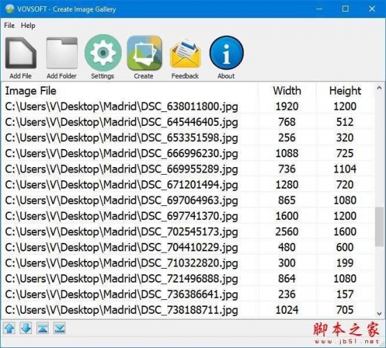 Vovsoft Create Image Gallery(图像管理软件)v2.0 官方安装版