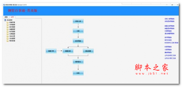 钢贸百事通普及版(企业管理软件) v5.419 免费安装版