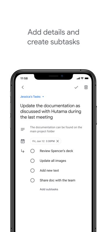 Google Tasks(任务清单和待办事项) v25.26.0 苹果手机版