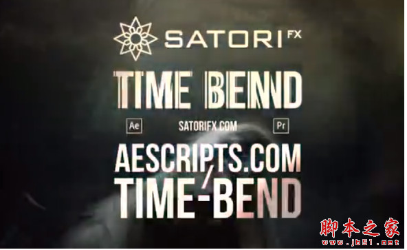 AE/PR时间映射帧混合紊乱扭曲视觉特效插件 Time Bend V1.0.1 汉化免费版