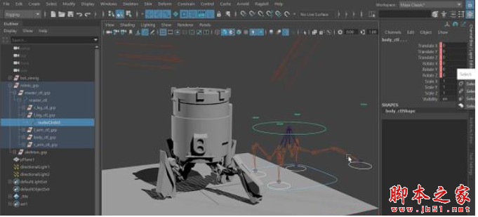 Maya物理解算器插件Ragdoll Dynamics Unlimited 2026 for Maya2019–2026 免费版