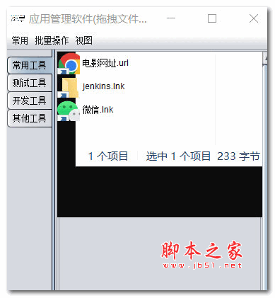 应用管理软件 V1.0 绿色免费版