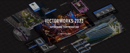 VectorWorks 2023 SP4 x64 安装授权激活版(含破解文件+教程)