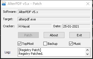 PDF编辑器免费版AlterPDF Pro破解补丁 v5.9 附图文激活教程