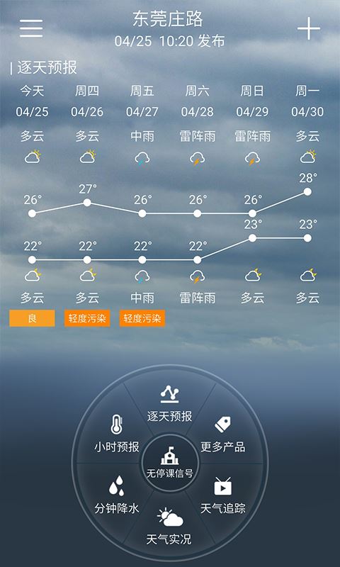 停课铃(天气预警/停课级别预警信号) for iPhone v2.5.5 苹果手机版