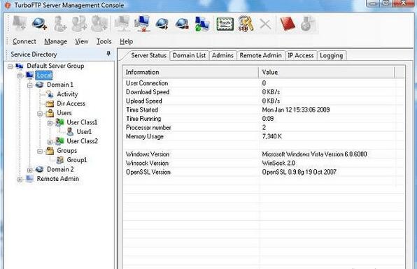 TurboFTP Server(FTP服务器软件) v6.92.1231 官方安装版