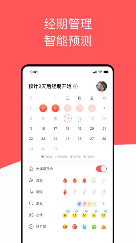 西柚大姨妈(经期记录) for iPhone v2.2.3 苹果手机版